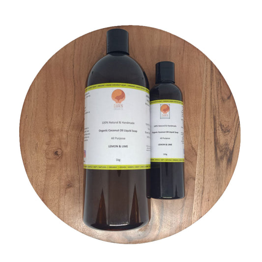 Aromatherapy Coconut & Olive Liquid Castile Soap - All Purpose + Head to Toe