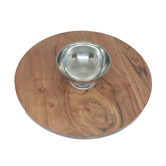 Stainless Steel Dish & Shaving Bowl